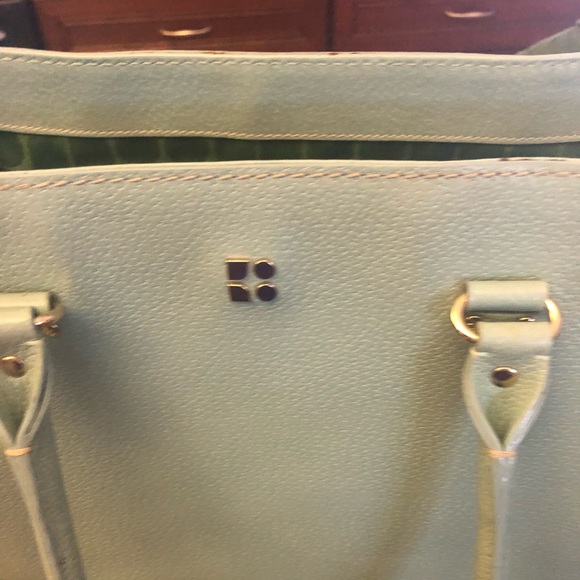 Kate Spade EUC Wellesley Light Tiffany Blue Bag - Picture 2 of 8